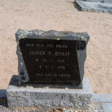 VISSER Jasper F. 1922-1975