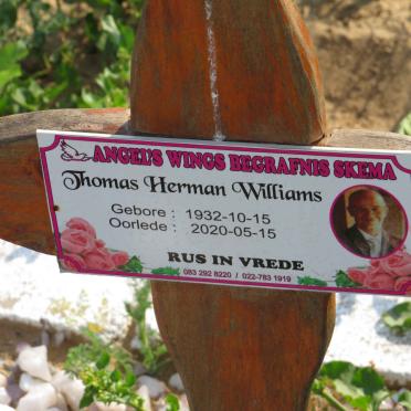 WILLIAMS Thomas Herman 1932-2020