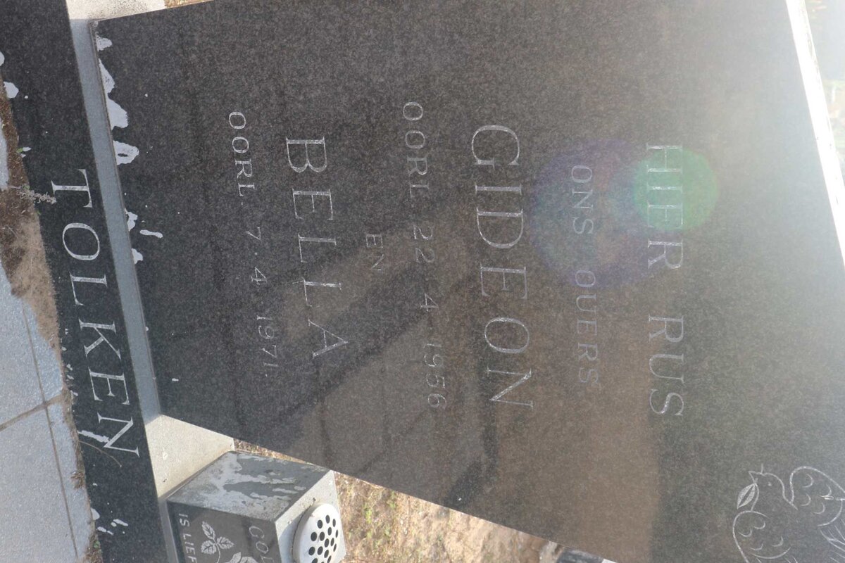 TOLKEN Gideon -1956 &amp; Bella -1971