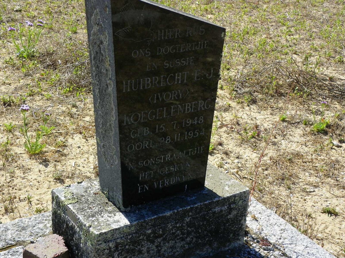 KOEGELENBERG Huibrecht E.J. 1948-1954