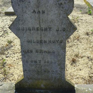 GILDENHUYS Huibrecht J.C. nee BRAND 18?3-19??