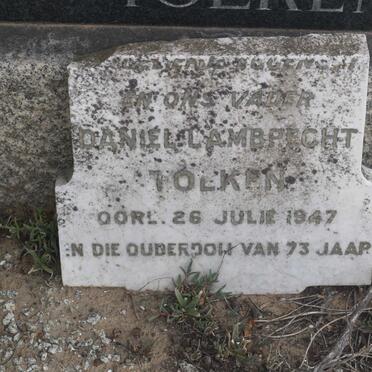 TOLKEN Daniel Lambrechts 1874-1948 &amp; Huibrecht Elizabeth HAGEN 1884-1965