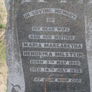 MILSTEIN Maria Margaretha Hendrika 1889-1938
