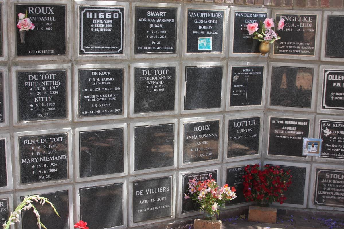 WALL OF REMEMBRANCE # 1