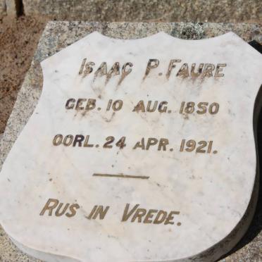 FAURE Isaac P. 1850-1921