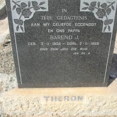 THERON Barend J. 1905-1959