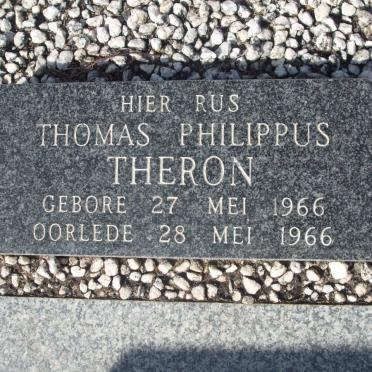 THERON Thomas Philippus 1966-1966
