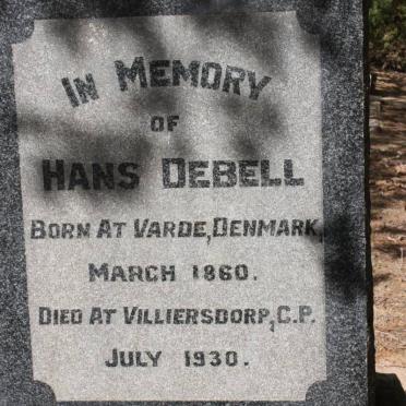 DEBELL Hans 1860-1930