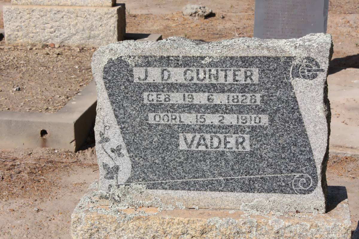 GUNTER J.D. 1828-1910