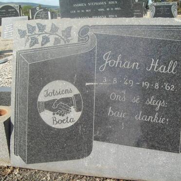 HALL Johan 1949-1962