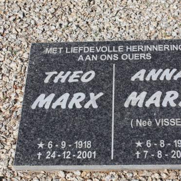 MARX Theo 1918-2001 &amp; Anna VISSER 1916-2000