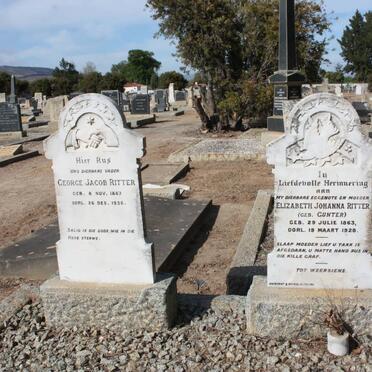 RITTER George Jacob 1876-1936 &amp; Elizabeth Johanna GUNTER 1863-1928