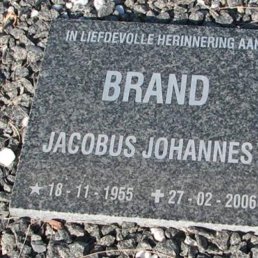 BRAND Jacobus Johannes 1955-2006