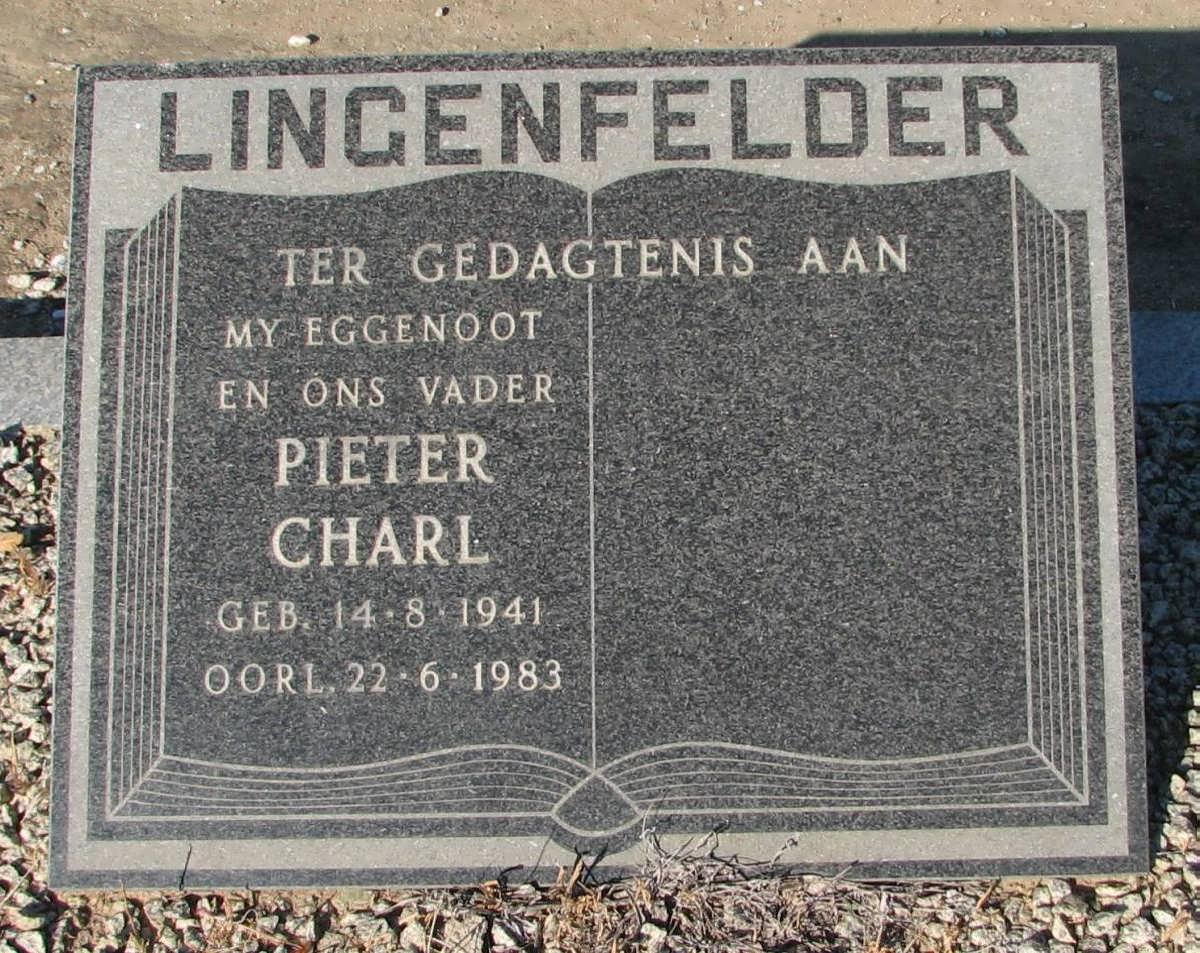 LINGENFELDER Pieter Charl 1941-1983