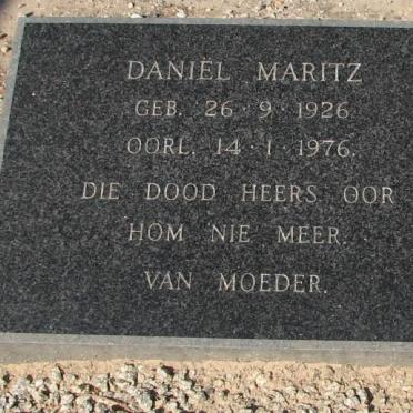 MARITZ Daniel 1926-1976