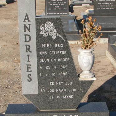 MARAIS Andries 1969-1986