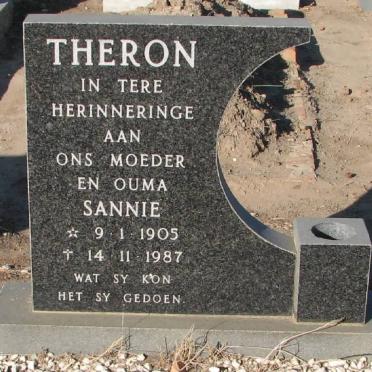 THERON Sannie 1905-1987
