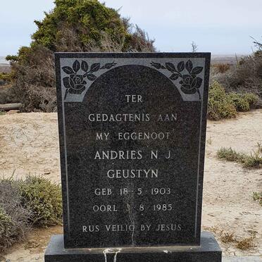 GEUSTYN Andries N.J. 1903-1985