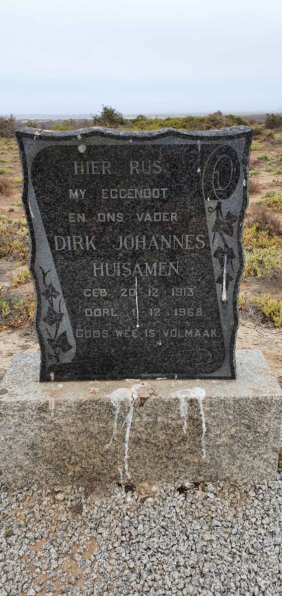 HUISAMEN Dirk Johannes 1913-1968