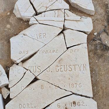 GEUSTYN Petrus J. 1875-1962