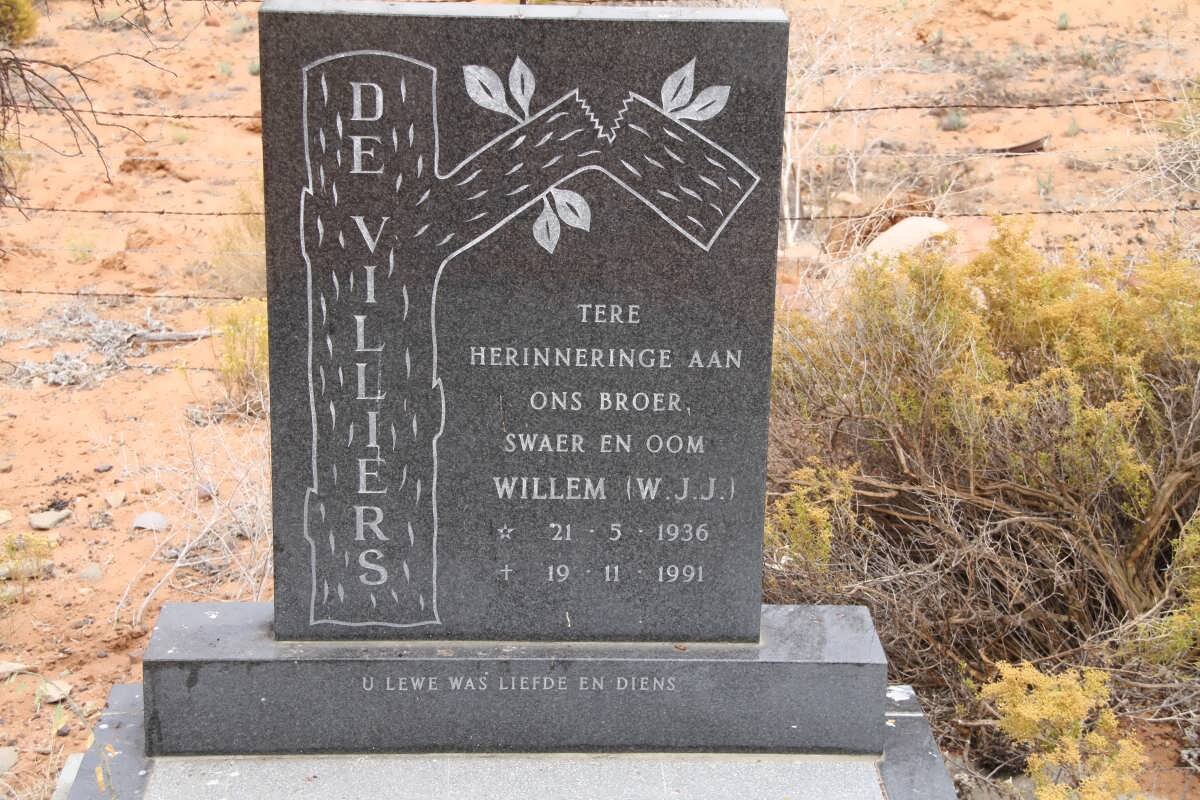 VILLIERS Willem J.J., de 1936-1991