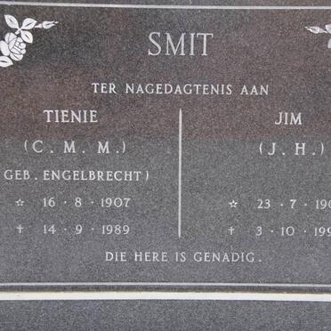 SMIT J.H 1903-1990 &amp; C.M.M. ENGELBRECHT 1907-1989