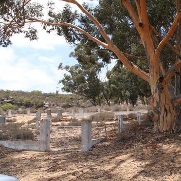 3. Entrance to the cemetery
