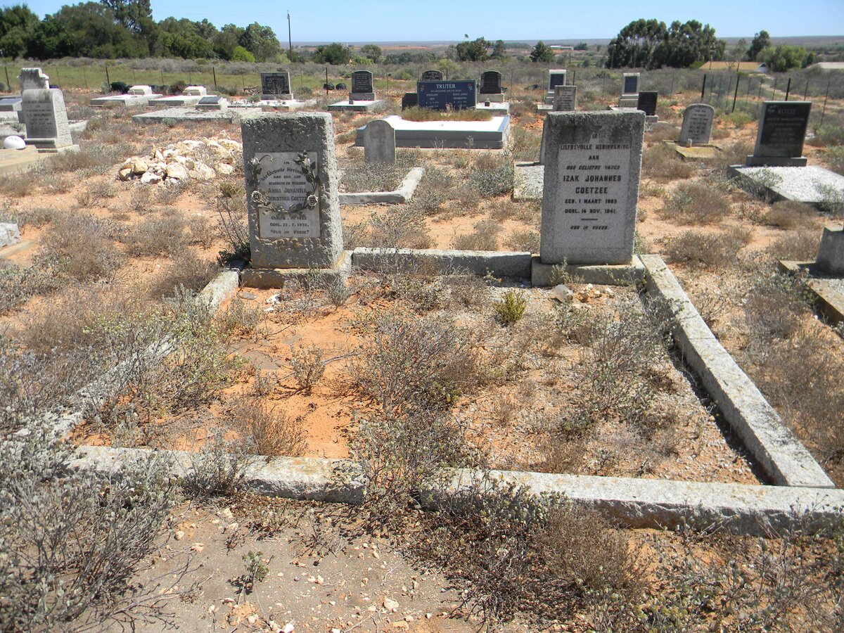 COETZEE Izak Johannes 1883-1941 &amp; Anna Johanna Christina 1892-1935