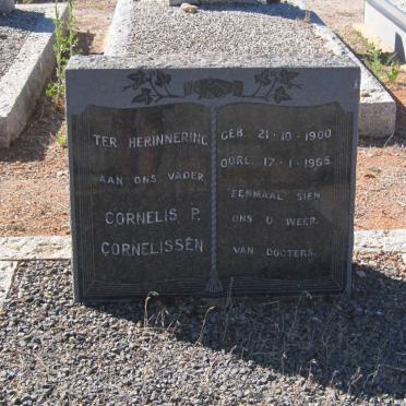 CORNELISSEN Cornelis P. 1900-1965