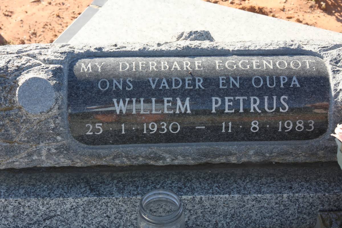 ENGELBRECHT Willem Petrus 1930-1983