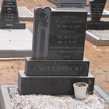 ENGELBRECHT Herman 1947-1971