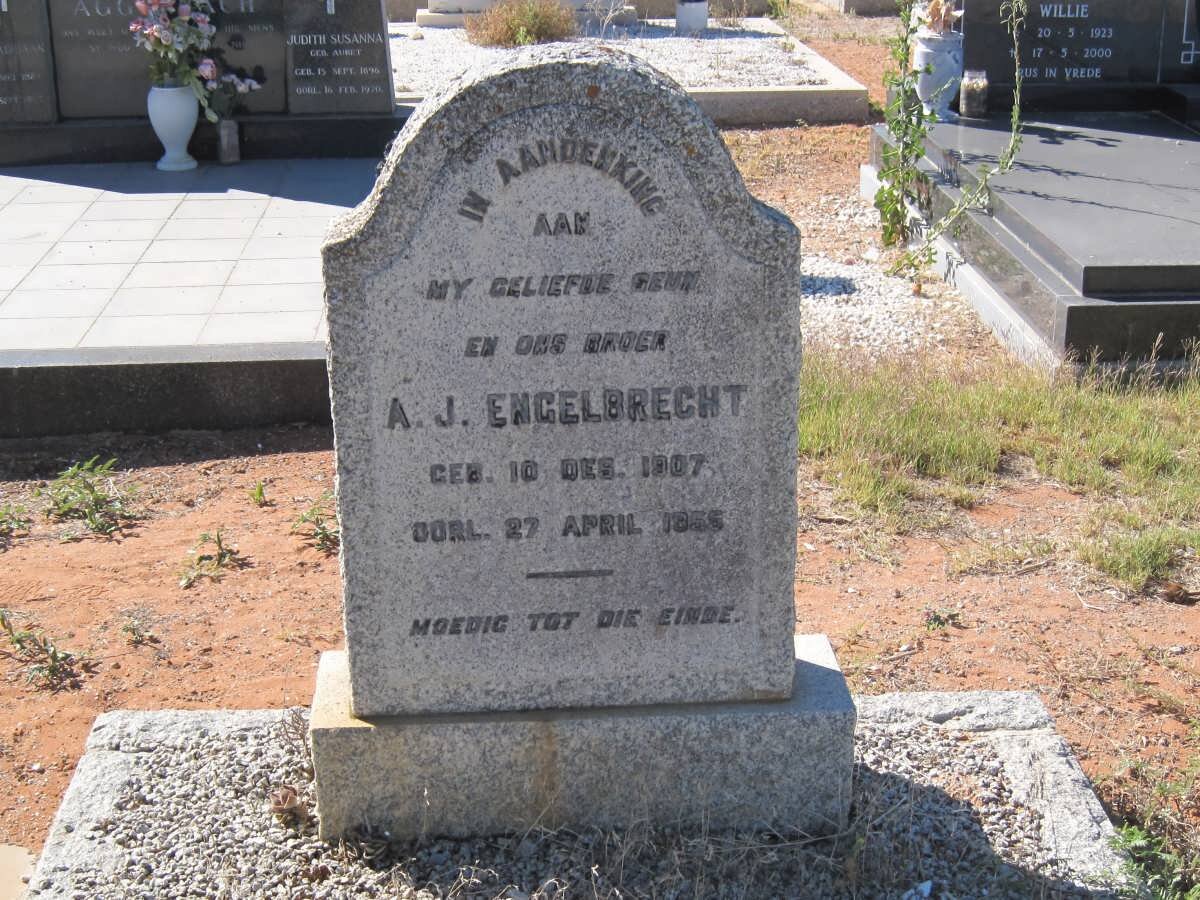 ENGELBRECHT A.J. 1907-1955