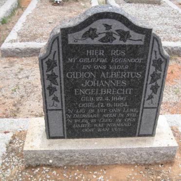 ENGELBRECHT Gidion Albertus Johannes 1886-1954