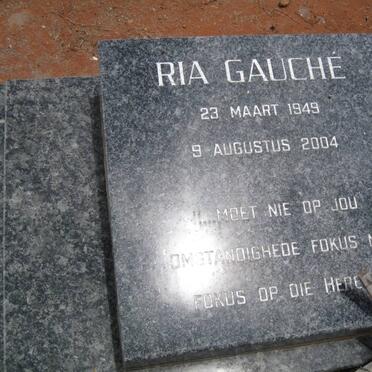 GAUCHÉ Ria 1949-2004