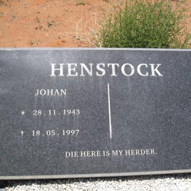 HENSTOCK Johan 1943-1997