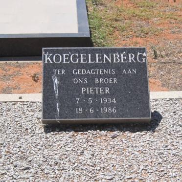 KOEGELENBERG Pieter 1934-1986
