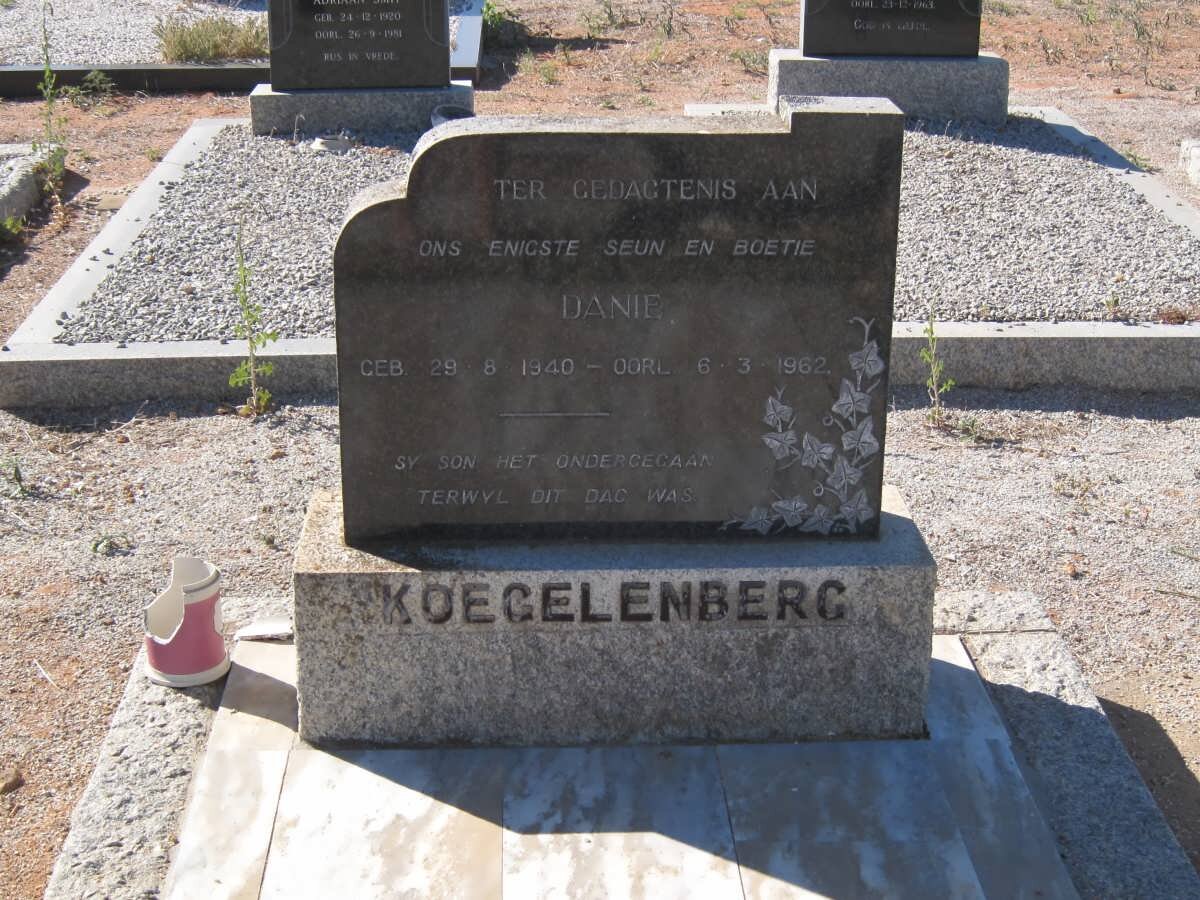 KOEGELENBERG Danie 1940-1962
