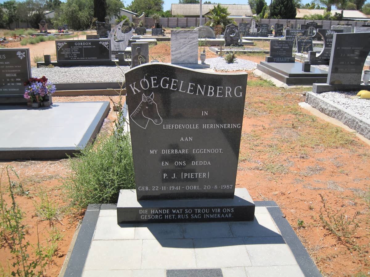 KOEGELENBERG P.J. 1941-1987