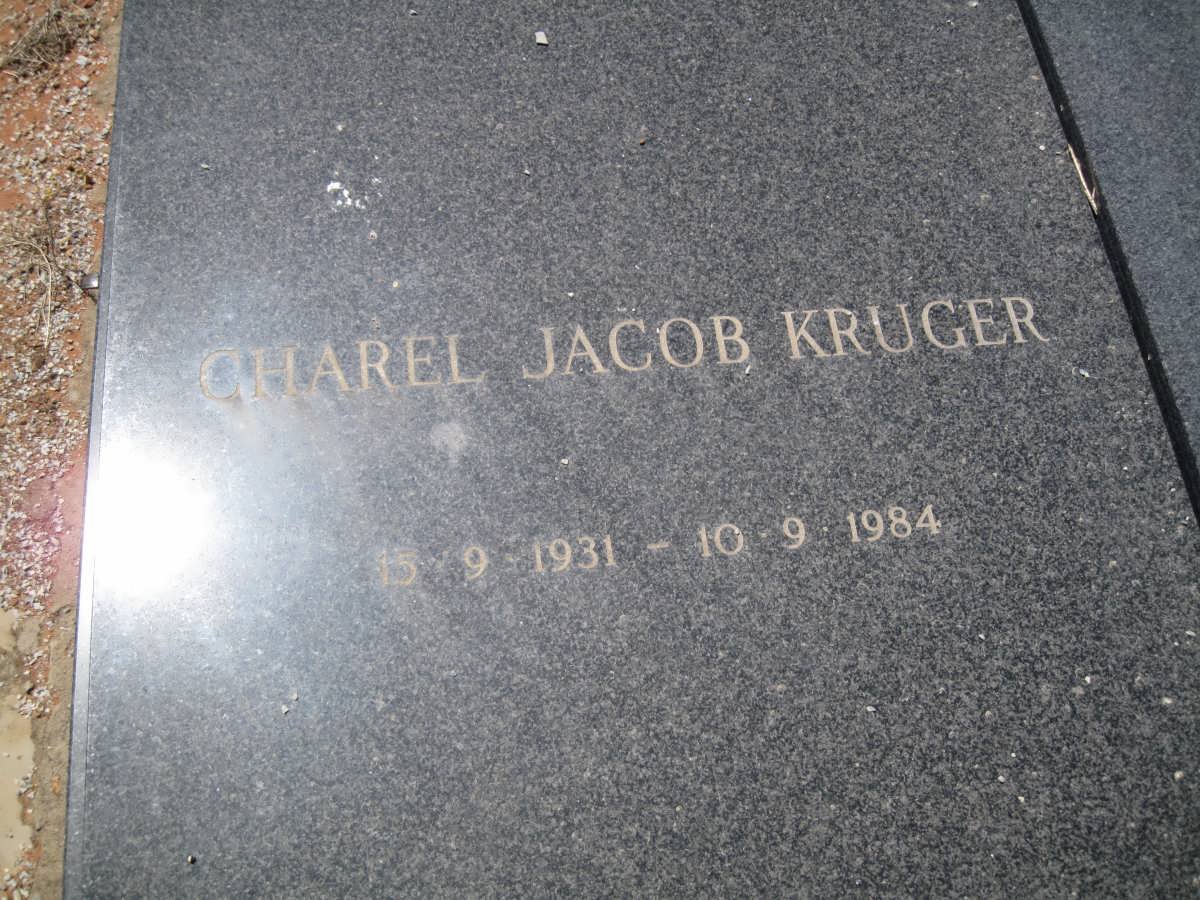 KRUGER Charel Jacob 1931-1984