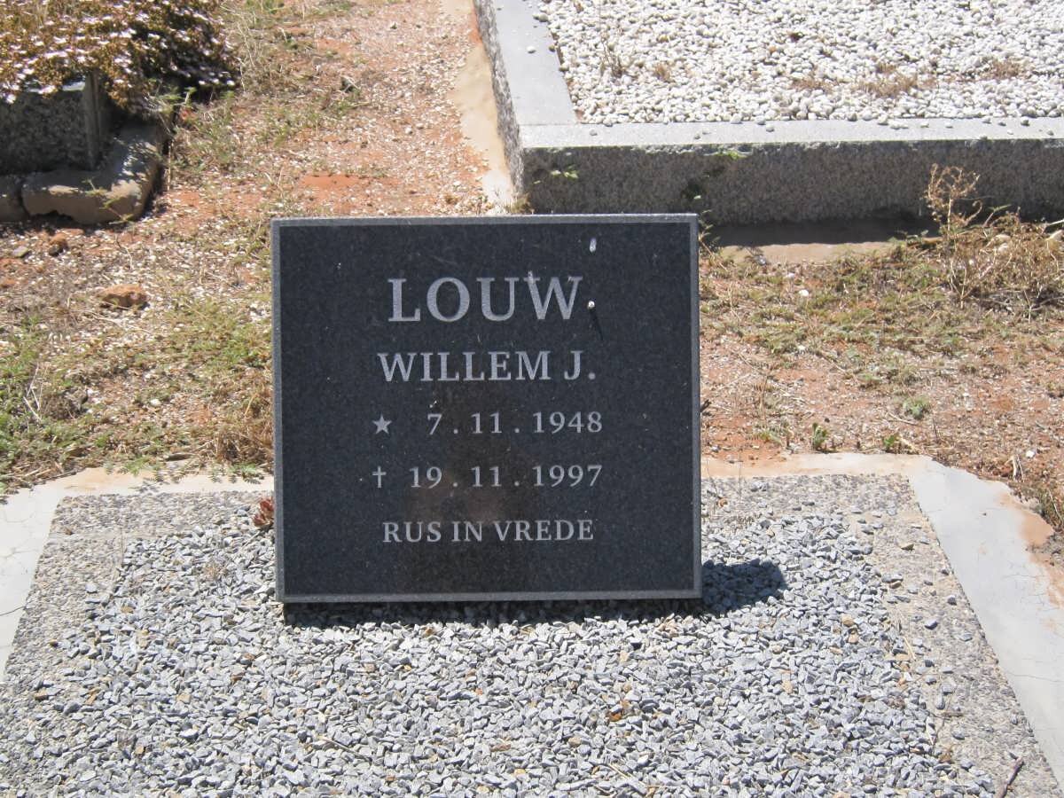 LOUW Willem J. 1948-1997