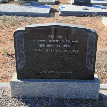 LOURENS Hendrik 1903-1973