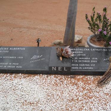 NEL Elias Albertus 1935- &amp; Magdalena Catharina Glaudina LOTTER 1938-2003