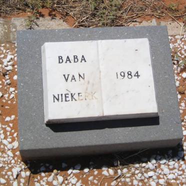 NIEKERK Baba, van -1984