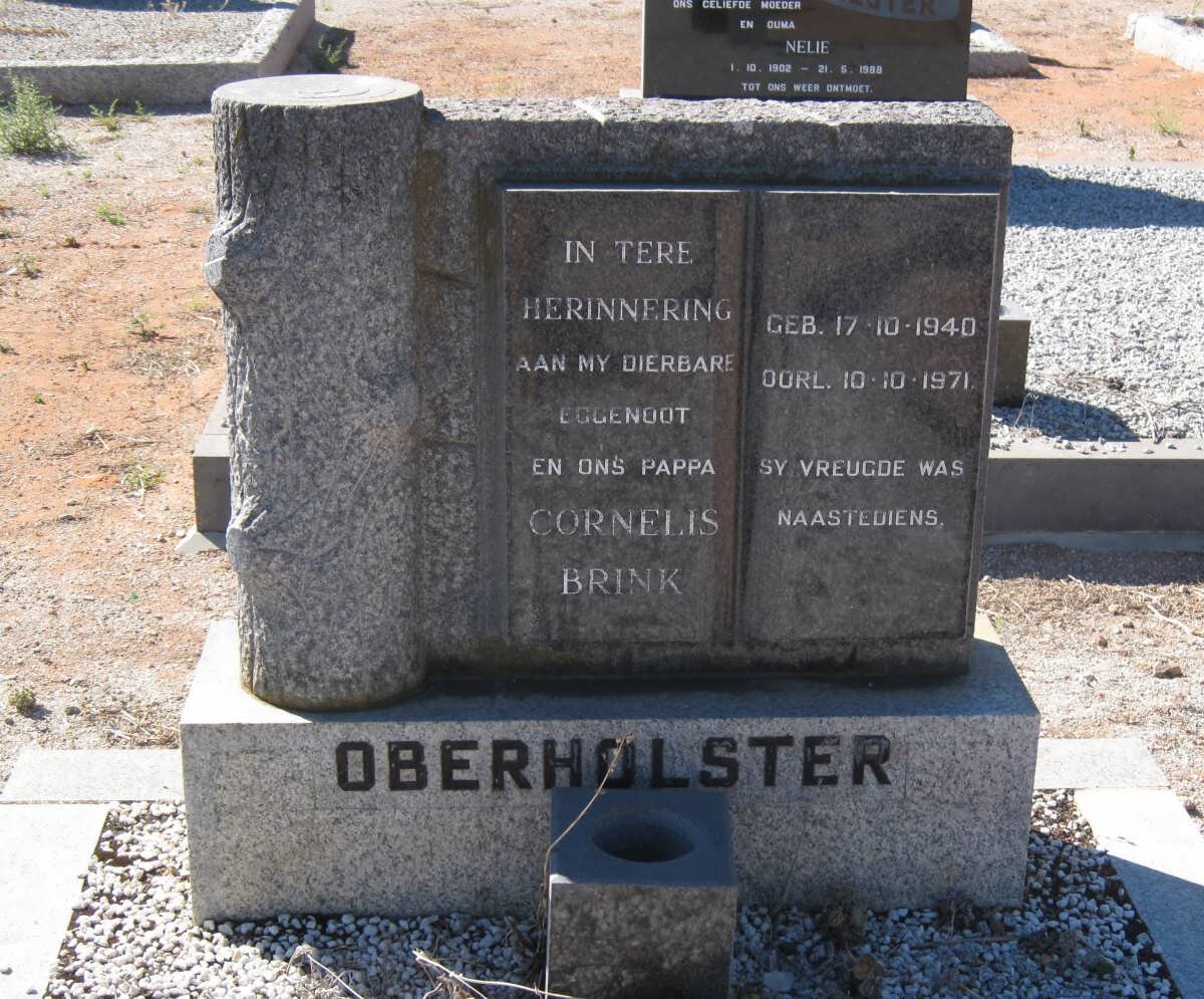 OBERHOLSTER Cornelis Brink 1940-1971