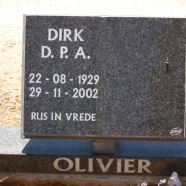 OLIVIER D.P.A. 1929-2002