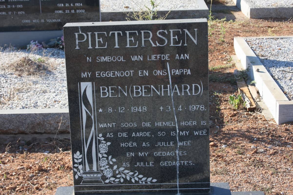 PIETERSEN Benhard 1948-1978