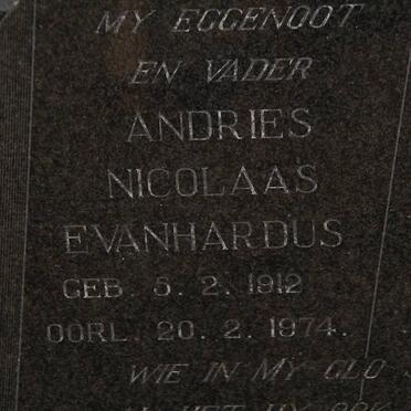 SCHREUDER Andries Nicolaas Evanhardus 1912-1974