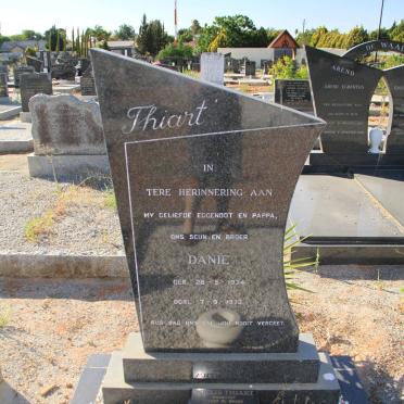 THIART Danie 1934-1972