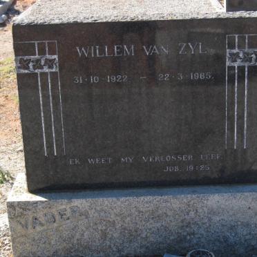 ZYL Willem, van 1922-1965