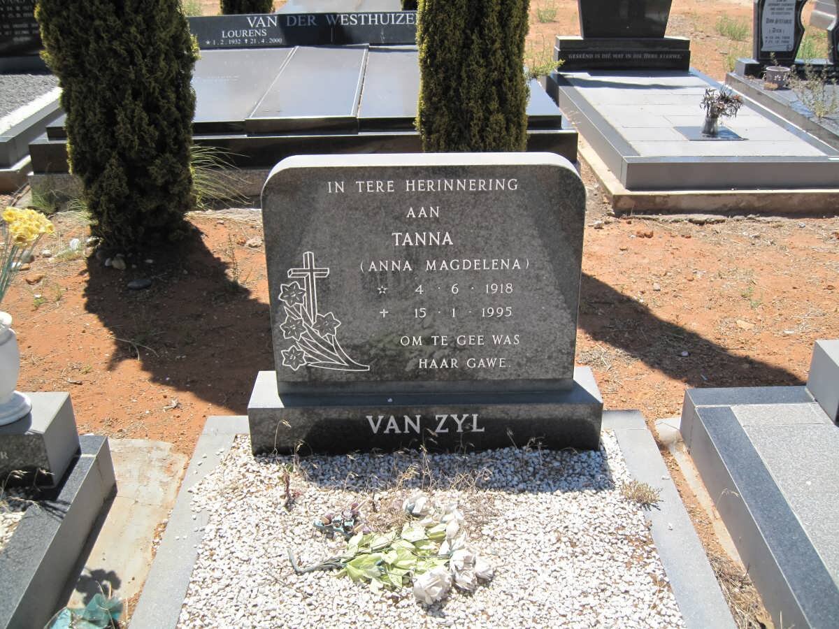 ZYL Anna Magdelena, van 1918-1995